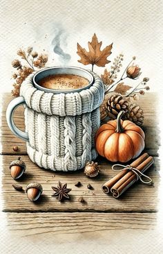 Aesthetic Hot Chocolate, Bakery Stickers, Autumn Lifestyle, Green Greenhouse, Cross Stitch Games, Libra Color, Fall Clip Art, Hot Chocolate Coffee, Autumn Tea