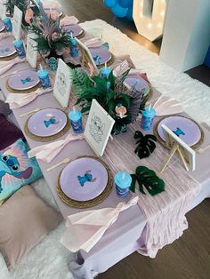 Lilo & Stitch Birthday Party Ideas | Photo 1 of 9 | Catch My Party Stitch Bridal Shower Ideas, Lili And Stitch Birthday Party Decor, Lilo And Stitch Themed Birthday Party, Lilo And Stitch Birthday Party Ideas, Stitch Theme Party, Stitch Birthday Party Ideas, Lilo Stitch Birthday Party, Stitch Birthday Party