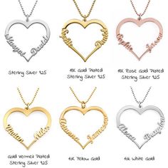 Personalized Jewelry Gift for Her: Customized Engraved Heart Name Pendant Necklace in 18K Gold Plated Sterling Silver 925. The perfect gift for girlfriend, wife, mom, grandma, sister, best friend, or your loved ones.~~~~~~~~~~~~~~~~ ~~~~~~~~~~~~~~~~~~~ ★ INFO ABOUT THIS ITEM:Material: Sterling Silver 925 / 18K Gold Plated Sterling Silver 925 / 18K Rose Gold Plated Sterling Silver 925 / 18K Gold Vermeil Plated Sterling Silver 925Thickness: sterling silver 925 item- 1.1 mm / 0.4", 10k yellow & Heart Shaped Name Necklace For Gifts, Customizable Necklaces For Personalized Gifts, Personalized Sterling Silver Heart Necklace For Gift, Customizable Heart Necklace For Anniversary, Customizable Heart Cut Necklaces For Personalized Gift, Personalized Heart Name Necklace Gift, Customizable Heart Necklaces For Anniversary, Customized Heart Necklace For Mother's Day, Customized Heart Necklace For Anniversary