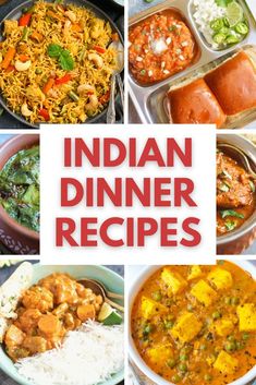 Indian Dinner Recipe roundup