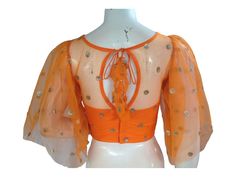 Orange Color Netted Party Wear Readymade Saree Blouse Indian Designer Blouse - Etsy Party Wear Silk Blouse For Festivals, Silk Party Wear Blouse For Festivals, Silk Party Wear Blouse For Diwali, Diwali Party Wear Silk Blouse, Fitted Silk Blouse For Party Wear, Fitted Silk Blouse Piece For Party Wear, Fitted Silk Blouse For Party, Diwali Party Wear Silk Blouse Piece, Diwali Party Wear Blouse With Traditional Drape