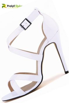 Take your style to the next level with these open toe heels. Wear these with your favourite jeans. Ankle Strap Pumps simple|Ankle Strap Pumps stilettos|Ankle Strap Pumps strappy sandals|Ankle Strap Pumps white|White stiletto shoes|White stiletto shoes ankle straps|White stiletto shoes classy|White stiletto shoes street styles #shoes #stiletto #pumps #womenshoes #fashionshoes #whiteshoes #whiteshoes #whitesandals #whitepumps White Heels With Reinforced Heel For Party, White Party Heels With Reinforced Heel, Elegant White Sandals For Night Out, White Platform Sandals For Night Out, Trendy White Heels For Party, Trendy White Strappy Heels, Elegant White Strappy Heels, Trendy White Sandals For Night Out, Trendy White Heels For Night Out