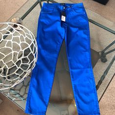 Flawless Pants Not Blue Jean Material Thanks For Viewing Blue Stretch Tapered Leg Jeans, Elegant Mid-rise Blue Jeans, Jean Material, Jeans Material, Blue Jean, Blue Jeans, Pant Jumpsuit, Color Blue, Pants For Women