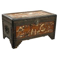 Antique Chinese Inlaid Chest Antique Storage, Woodbridge Furniture, Wooden Mirror Frame, Bird Pillow, Art Deco Rugs, Outdoor Furniture Decor, Bedroom Furnishings, Entertaining Kitchen, Blanket Chest