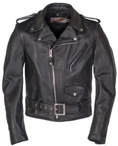 Mens Classic Leather Motorcycle Jacket Schott Jacket, Rain Suit, Short Men Fashion, Mens Fashion Rugged, Biker Leather, Leather Motorcycle Jacket, Black Leather Jacket, Nice Leather, Sports Jacket