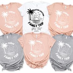 Family Beach Summer Vacation Shirt, Family Matching Shirt, Summer Vacation Shirts, Beach Shirt, Beach Vacation Tee, Family Beach Trip Shirt ♥PRODUCTION TIME: 1-5 days (usually 2-3 days) ♥SHIPPING TIME: 2-5 days (usually 3 days) ♥PRODUCT DESCRIPTION: Infant Fine Bodysuit Baby clothing needs to be both durable and soft. With the infant fine jersey bodysuit, youths get just that. The fabric is 100% cotton for solid colors. For heather colors, polyester is included. There are seams along the sides o Bahamas Shirt Ideas, Family Beach Trip Shirts, Best Friends Road Trip, Family Beach Shirts, Funny Vacation Shirts, Vacation Shirts Beach, Birthday Squad Shirts, Universal Shirts, Summer Vacation Shirt