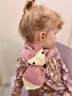 Adorable and easy make knitted scarf for kids. You will get the PDF file instructions after the purchase. Fox Scarf, Cute Fox, Knitting Pattern, Knitted Scarf, Knitting Patterns, Fox, Art Collection, Bathing Beauties, For Kids