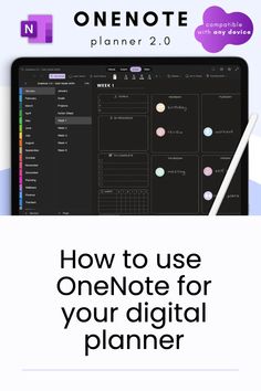 Using OneNote as a Dynamic Digital Planner travelplannertemplatenotion #happyplannerlayout Work Task Organization Time Management, One Note Tips And Tricks, How To Use One Note, One Note Hacks, One Note Templates Planner Free, Microsoft Planner Tips, How To Organize Work Notes, One Note Templates For Work, Free Onenote Templates