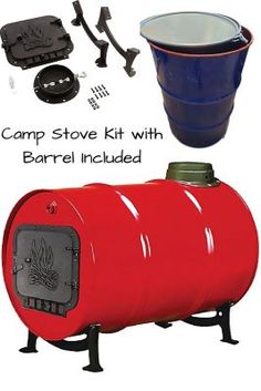 the camp stove kit with barrel included