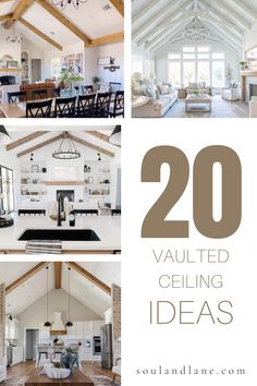 the top 20 vaulted ceiling ideas