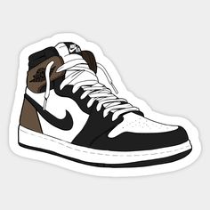 Jordan Stickers Printable, Minnie Mouse Cricut Ideas, Nike Stickers, Jordan Stickers, Sneakers Stickers, Stickers Nike, Shoe Logo Ideas, Sneaker Sticker, Shoes Stickers