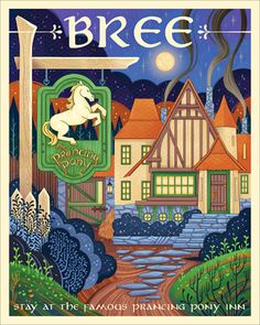 the poster for breee at the famous franklin pony inn