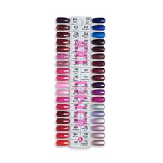 DND Duo Color Swatches – Single – 8 Dnd 754 Winter Berry, Dnd Winter Nail Colors, Dnd Gel Polish 484, Dnd Red Gel Polish, Dnd 432 Dark Scarlet, Dnd Redwood City Gel Polish, Dnd 487 Fairy Dream, Paint Color Swatches, Dnd Gel Polish