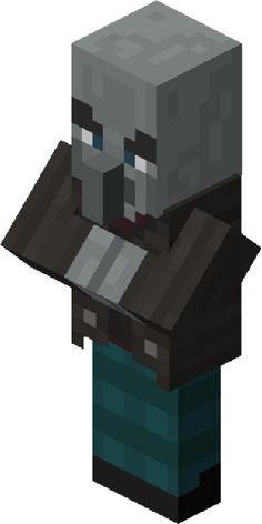 an image of a minecraft character holding something in his hands