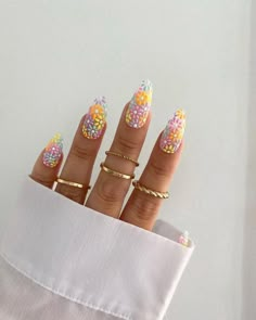 50+ Vacation Nail Ideas For The Perfect Mani! - Prada & Pearls Nail Goals, Daisy Nails, Vacation Nails, Party Nails, Minimalist Nails, Funky Nails, Pretty Acrylic Nails, Floral Nails, Chic Nails