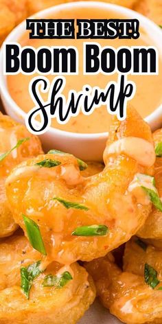 the best boom boom shrimp recipe is in this easy to make appetizer