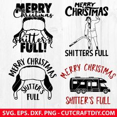 merry christmas svg files for cutting, cricting and other crafting projects