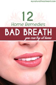 12 Home Remedies for Bad Breath – Bad Breath Remedy #badbreath #badbreathtreatment #badbreathremedy #badbreathremedies #badbreathcure #badbreathhomeremedies Remedies For Bad Breath, Stomach Cleanse, Causes Of Bad Breath, Bad Breath Remedy, Cold Sore, Medical Conditions, Health Problems, Natural Remedies