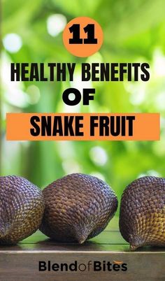 The snake fruit is a tropical fruit with a blend of different fruit flavors such as banana, apple, and pineapple. Apart from its spectacular name, snake fruit also contains many important nutrients and organic acids that the body can’t do without. Check out the 11 healthy benefits of snake fruit at www.blendofbites.com | nutrition Benefits Of Eating Pineapple, Foods That Contain Protein, Eating Pineapple, Irritable Bowel Disease, Pineapple Benefits, Fruit Nutrition, Fruit Health, Growing Healthy Hair, Fruit Health Benefits