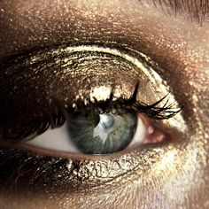 Celestial Sphere Eye Soot: Serpens – Rituel de Fille Gold Shimmer Eyeshadow, Reptile Scales, Celestial Sphere, Natural Magic, Gold Eyeshadow, Shimmer Eyeshadow, Mineral Pigments, Hair Shades, Cream Eyeshadow