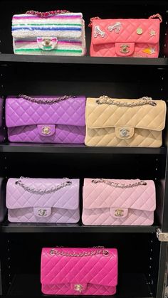 Chanel Bag Aesthetic, Abundant Lifestyle, Pink Chanel Bag, Me Bag, Birkin Bags, Bag Closet, Handbag Essentials, Expensive Handbags, Girls Tote