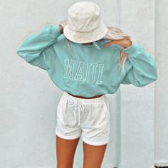 💐🤍 Sunkissed Coconut, Warm Weather Outfits, Lazy Day Outfits, Outfits With Hats, Comfy Hoodies, Outfits Aesthetic, Cute Casual Outfits, Beach Outfit