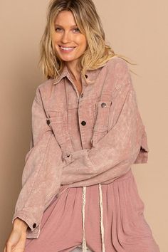 HEY PEOPLE PUT A JACKET ON IT'S GETTING COLD!!!!! STOP CHECK THIS OUT!You don't have this in your closet? Hippie Vibe Tribe getting cute fashion in daily! #hippievibetribe #fashion #womensclothing #tshirts #corduroylover FREE GIFT ALWAYS! Perfect for the HOLIDAYS! Corduroy Button-up Shacket With Buttons, Corduroy Button-up Shacket, Spring Corduroy Tops With Pockets, Trendy Cotton Shacket With Buttons, Pink Corduroy Outerwear With Pockets, Spring Corduroy Outerwear With Snap Buttons, Spring Corduroy Outerwear With Buttoned Pockets, Spring Corduroy Utility Jacket With Long Sleeves, Spring Corduroy Button-up Utility Jacket