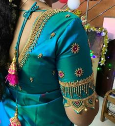 Latest Aari Work Designs, Latest Bridal Aari Work Blouse Designs, Aari Blouse Sleeves Design, Aari Bridal Blouse Designs Latest, మగ్గం Work Blouse Designs, Blouse Designs Latest Embroidery Work, Aari Sleeve Designs, Hand Work Blouse Design For Silk Saree, Sleeve Aari Work Design