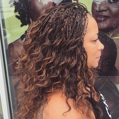 Wavy Tree Braids With Highlights Waves Overnight, Braided Braids, Blond Hairstyles, Overnight Braids, Hair Overnight, Hairstyles Braid