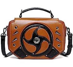 Steampunk Crossbody Shoulder Purse Leather Messenger Bag Satchel School Bag Gothic Retro Briefcase for Women (A-028) : Amazon.ca: Clothing, Shoes & Accessories Steam Punk, Lovers And Friends, School Bag, Shoulder Purse