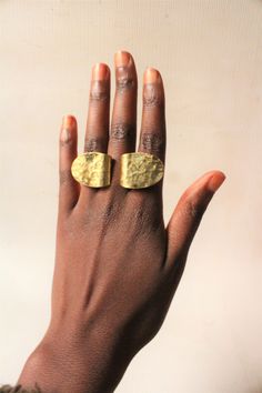 Handcrafted in Nairobi,Kenya. Crafted with brass. A beautiful statement ring! Size 8US. SHIPPING Express shipping (via DHL) takes 3-8 WORKING DAYS to be delivered to you. Adjustable Metal Jewelry For Promise, Handmade Gold Stackable Promise Rings, Gold Handmade Stackable Promise Rings, Hand Forged Brass Open Ring, Vintage Adjustable Midi Rings, Bohemian Style Adjustable Metal Midi Rings, Adjustable Bohemian Metal Midi Rings, Vintage Adjustable Open Midi Rings, Adjustable Vintage Style Open Midi Rings