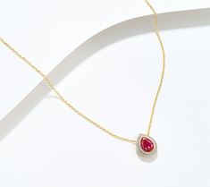 A timeless design that you'll reach for again and again, this pendant shines with a pear-shaped ruby in the center, surrounded by an array of prong-set rubies and white diamonds to complete the luxe look. From KALLATI. Ruby Diamond Pendant, Again And Again, Ruby Diamond, White Diamonds, Diamond Pendant, Pear Shaped, Diamond White, Prong Setting, Timeless Design