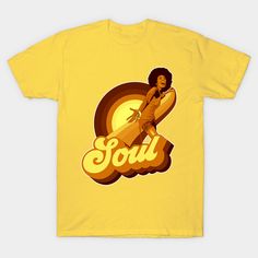 70's Soul sister afro disco. -- Choose from our vast selection of Crewneck and V-Neck T-Shirts to match with your favorite design to make the perfect graphic T-Shirt. Pick your favorite: Classic, Boxy, Tri-Blend, V-Neck, or Premium. Customize your color! For men and women. 70 Style Outfits 70s Fashion, 70 Style Outfits, Afro Disco, 70s Fashion Women, 70 Style, 70s T Shirts, 70s Design, Casual Couture, Outfits 70s