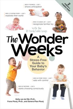 the wonder weeks book with pictures of babies