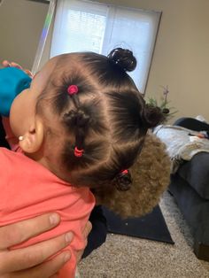 Textured Hairstyles For Black Women, One Year Old Hairstyles Girls Black, Black Toddler Hairstyles Girl Short, Black Toddler Hairstyles Girl Ponytails, Hairstyles For Black Babies, Black Baby Girl Hairstyles Short Hair, Simple Toddler Hairstyles, Baby Hair Styles, Babygirl Hairstyle