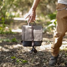 This small Backpack Women Leather is cute and stylish You Can check this different color too :https://www.etsy.com/il-en/listing/185946454/canvas-and-leather-backpack? Handmade by me from genuine Italian leather and strong denim-like cotton in charcoal. This rucksack has 5 separate compartments and is large enough to fit several notebooks, iPad and stationary, or supplies for a day trip. The front flap closes securely with two strong magnetic clasps and there is a zipped pocket in the back of th Brown Leather Backpack With Canvas Lining For Daily Use, Everyday Leather Backpack With Leather Trim, Leather Backpack With Leather Trim For Daily Use, Everyday Satchel Backpack With Leather Trim, Everyday Backpack With Leather Patch, Leather Trim Satchel Backpack For Daily Use, Daily Use Rectangular Backpack With Leather Trim, Daily Use Backpack With Leather Patch, Daily Use Backpack With Leather Trim