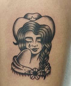 Enough Tattoo, Cowgirl Tattoos, Cow Tattoo, Tattoo Apprenticeship, Funky Tattoos, Western Tattoos