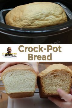 this is an image of a crock pot bread