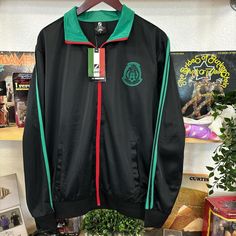 Dswt Y2k Seleccin Nacional Mexico Team Jacket Size Medium Measurements:Top To Bottom:27.5’ Pit To Pit:20’ #Mexicoteam #Mexico #Mexicosoccer Mexico Team, Team Jackets, Men's Coats And Jackets, American Vintage, Mens Coats, Vintage Men, Mens Jackets, Men Sweater, Coats Jackets