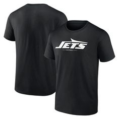 Show your team pride all season long with this T-Shirt. This classic crew neck tee is crafted from soft, breathable fabric for all-day comfort. The bold graphics are the perfect way to demonstrate your fandom, whether you're at the game or just running errands around town. Black New York, Bold Graphics, New York Jets, Crew Neck Tee, Running Errands, New Black, The Game, Breathable Fabric, Nfl