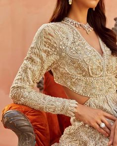 Ivory Embroidered split jacket With Skirt Designer Long Pakistani Bridal Dress | eBay Elegant Long Sleeve Jacket Dress For Festive Occasions, Elegant Long Sleeve Festive Jacket Dress, Elegant Fitted Jacket Dress For Festive Occasions, Elegant Lehenga With Resham Embroidery And V-neck, Elegant Embroidered Festive Jacket Dress, Long Sleeve Wedding Gown With Gold Embroidery, Long Sleeve Sets With Intricate Embroidery For Reception, Long Sleeve Dress With Gold Embroidery For Reception, Elegant Long Sleeve Sets For Reception