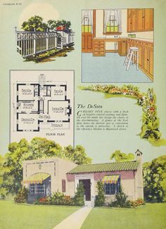 an old house is featured in the catalog