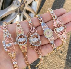 Quiencera Jewelry, Quinceanera Jewelry Bracelets, Gold Bracelet For Women Mexican, Mexican Jewelry Gold Bracelet, Necklace For Quinceanera, Quinceanera Bracelet Gold, Mexican Charm Bracelet, Xv Bracelets