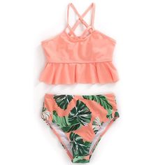 80%Polyamide, 20% Spandex Imported High Waisted Swimsuits For Girls Or Mums, (Notice:Mother S,M,L,Xl &Girl 2-12years,)Falbala,Family Matching, The Fabric Of Girls Bathing Suit Contain 80%Polyamide, 20% Spandex.High Quality And Good Stretchy.It Is Very Softy,Breathable And Comfortable.Two Piece Swimsuits For Women And Girls,Wearing It At The Same Time.Two Lovers For The Father. So Romantic.This High Waisted Bathing Suits For Girls Is The Best Gift For The Summer Vocation. Two Piece Swimsuits For Stretch Tankini For Beach Playwear, Stretch Summer Tankini, Fitted Tankini For Playwear And Beachwear, Summer Stretch Tankini For Playwear, Fitted Summer Playwear Tankini, Halter Neck Swimwear