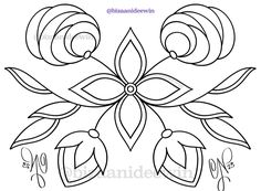 Ojibwe Woodland Floral Tattoo Token - Bizaanide'ewin Native American Beadwork Patterns Flowers, Native Beaded Flower Patterns, Metis Beadwork Patterns, Metis Culture, Ojibwe Floral, Cave Drawing, Powwow Beadwork, Authorization Letter, Native Patterns