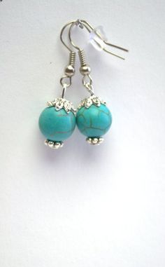 This Dangle & Drop Earrings item by SparrowJewelryStore has 108 favorites from Etsy shoppers. Ships from Ukraine. Listed on Jun 9, 2024 Turquoise Dangle Jewelry, Turquoise Adjustable Drop Earrings, Turquoise Round Beads Earrings For Gift, Hypoallergenic Turquoise Dangle Jewelry, Turquoise Dangle Earrings Gift, Diy Earrings Dangle, Blue Stones Jewelry, Turquoise Necklaces, Turquoise Dangle Earrings