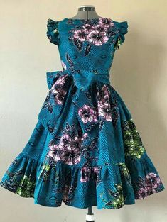 Short Gown For Kids, Chic Attitude, African Attire Dresses, Long African Dresses, African Dresses For Kids, Short African Dresses, Best African Dresses, African Fashion Skirts, Afrikaanse Mode