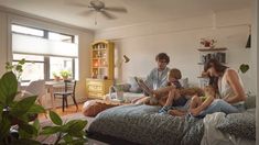 Khrystyne and Nic Jaspers moved into a 750-square-foot New York apartment when they were expecting their second child.