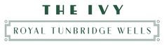 the ivy royal tunbridge wells logo on a white background with green trimmings