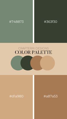 different shades of paint are shown in the same color scheme, and each one is labeled with